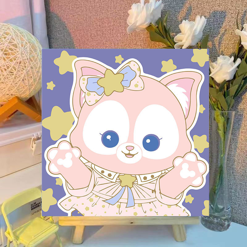サンリオデジタル油絵 diy 手描きカラーリングクロミメロディー漫画かわいい装飾画メーカー卸売|undefined