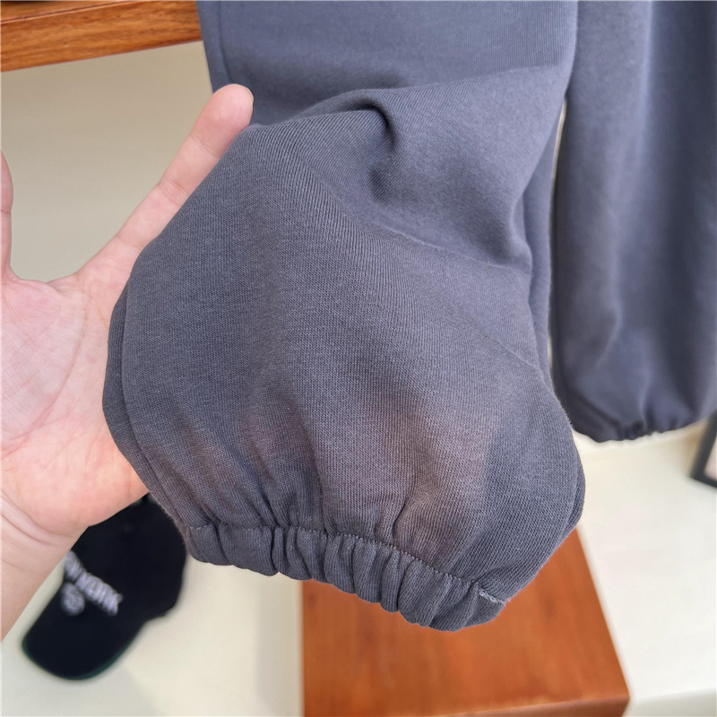 Ragazzi Autunno 2024 American Alphabet Sport Bambini Casual e Bello Esplosivo Strada Largo Scuola Media Cotone_voghion.com