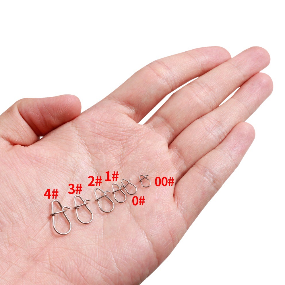 En stock pin reforzado de alta resistencia Luya pin 304 de calabaza de acero inoxidable PIN al por mayor Luya cebo PIN