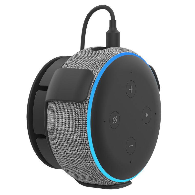 Google home mini/echo dot三世代四世代壁掛けスタンドのスマートスピーカースタンドに適しています|undefined