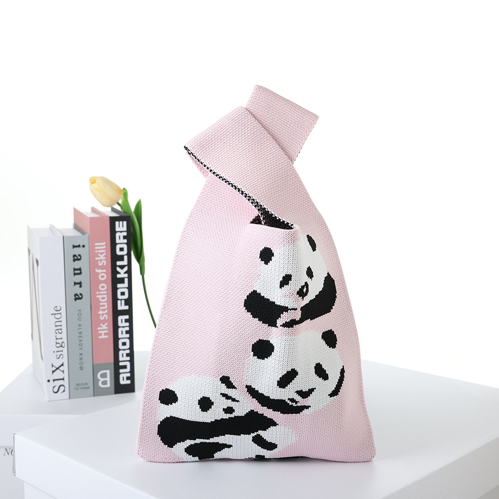 2024 Flying Weaving Bag Tote Bag Versión coreana del nuevo bolso de mano de moda Fabricante de bolsas de compras casuales de gran capacidad para estudiantes