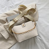 Summer small small bag, shoulder bag, fashionable retro one-shoulder bag