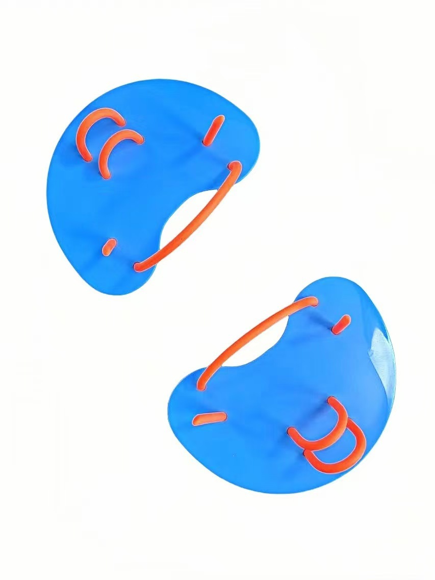 파란색 + 주황색 띠