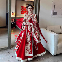 新中式凤冠霞帔秀禾服女2026年新款结婚礼服中式新娘服龙凤褂秀禾