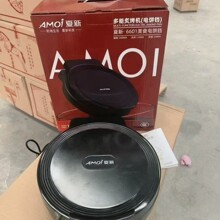 红双喜6601家用多功能34CM加深电饼铛电烤盘双面加热煎烤机礼品