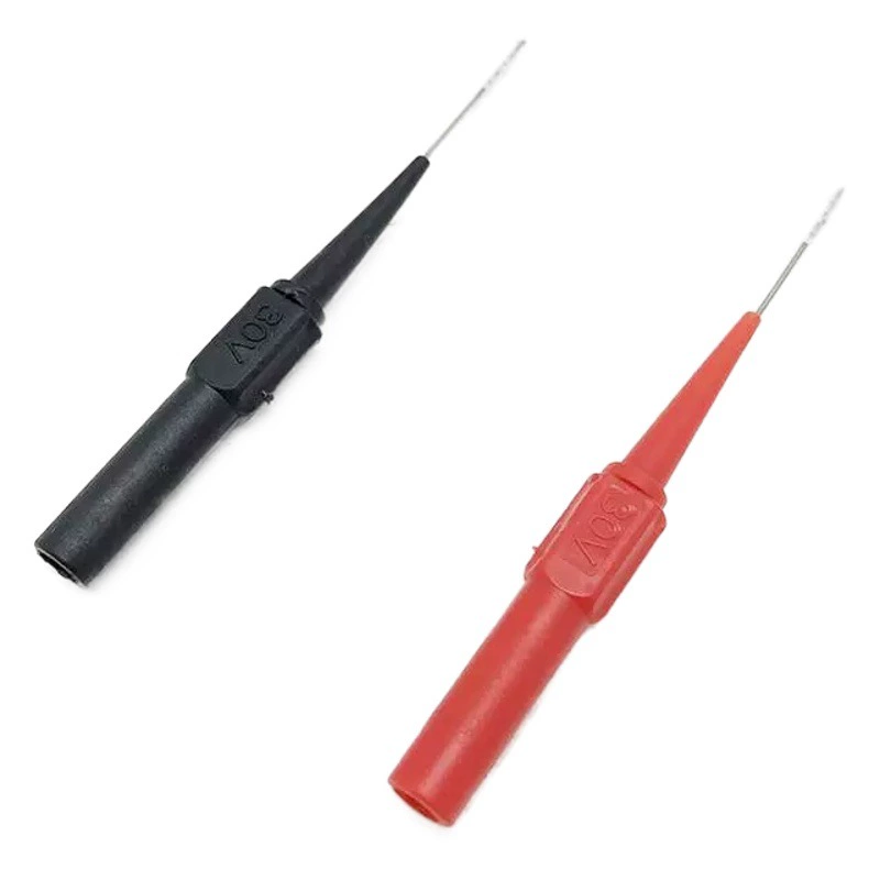 0,7 мм толстый зонд мультиметр гибкий из нержавеющей стали ремонт автомобиля тест на прокол провода манометр палочка