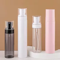 60 ml80 ml белая круглая сыворотка бутылка плоское плечо 100 мл Тонер пет спрей бутылка пакет для разлива в бутылки