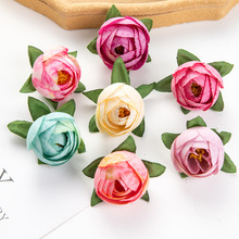 仿真小茶苞 喜糖盒装饰配件 diy花环手环材料手工小花头饰工艺花