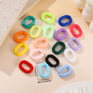 ޱ�_�Ʒ19x14mm��ɫ������朗l��diy耳׿��������Ʒ������l