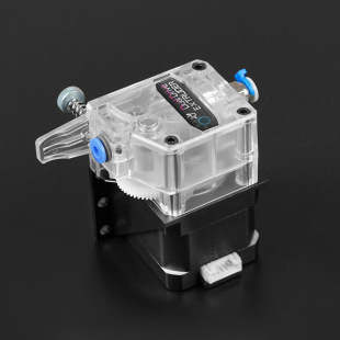 3D Printer Accessories Transparent Black Bmg Reduction Extruder Soft Consumables Dual Gear Far and Short Range Universal