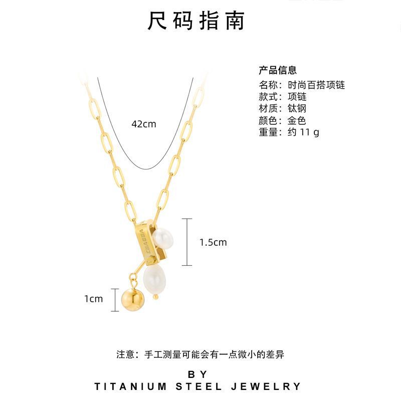 Oferta especial experiencia europea y americana joyería de acero titanio vacío galvanoplastia no decoloración no alérgica joyería pendientes collar fábrica al por mayor