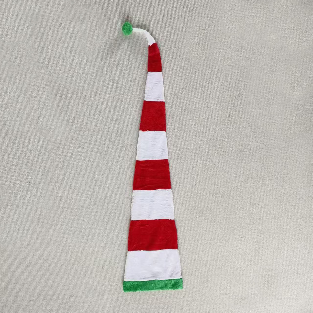 Sombrero de Navidad alargado transfronterizo 150cm Sombrero de Navidad 90cm Sombrero de Navidad super largo rojo, blanco y verde Sombrero de Navidad