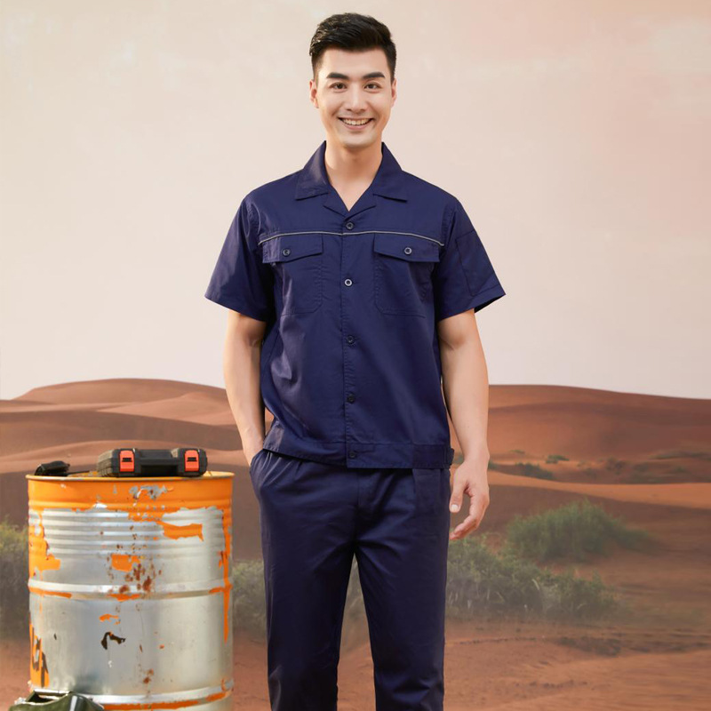 여름 정장 네이비 블루