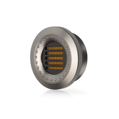 Car horn/tweeter pneumatic super tweeter - silver-gray
