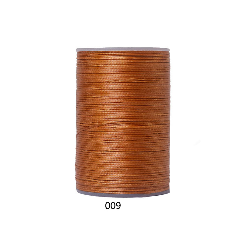 フラットワックス糸卸売 0.5 ミリメートル 12 ストランド 72m 手縫い DIY 革編組ロープ馬糸ミシン糸ポリエステルワックス糸|undefined