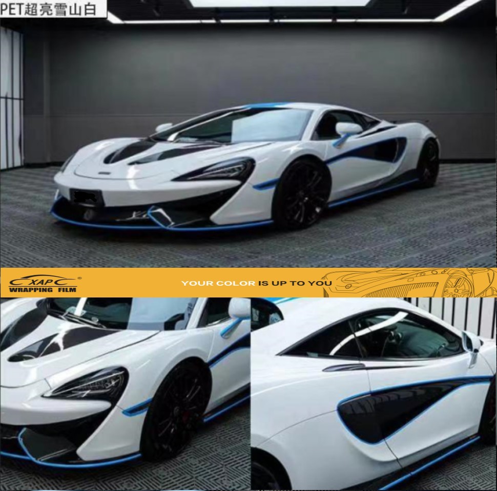 Pet Car Color Changing Film Factory Wholesale Export Specially Designed for Ultra-Bright Crystal Series Paint Protective Film Full Car Stickers