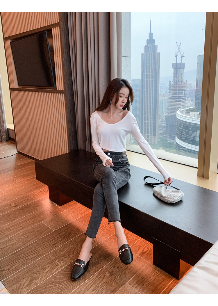 Backless Slip-On Sandals 3