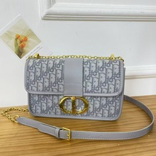 欧美大牌刺绣老花包高级感手工包包女流行小包时尚复古单肩斜挎包