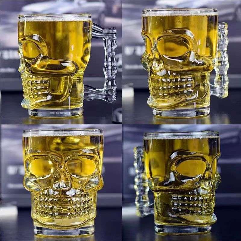 Cráneo copa de vino copa de cóctel Whisky espíritus personalizados creativo copa de vino creativo conjunto de vino al por mayor