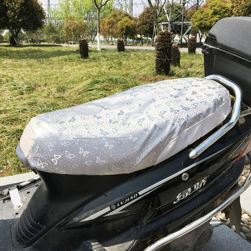 Electric scooter seat cover, electric bike seat cover, leather seat cushion cover, universal waterproof and sun-proof pad for summer