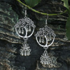 Accessory, flashlight, silver fashionable earrings handmade, wholesale, European style