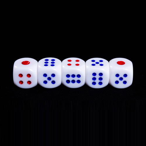 Cross-border supply 25MM rounded corner large dice/No. 25 large size mahjong dice for the elderly to win big dice