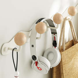 KBQ1玄关进门口墙壁衣服挂钩免打孔门后服装店试衣间挂衣架墙上挂