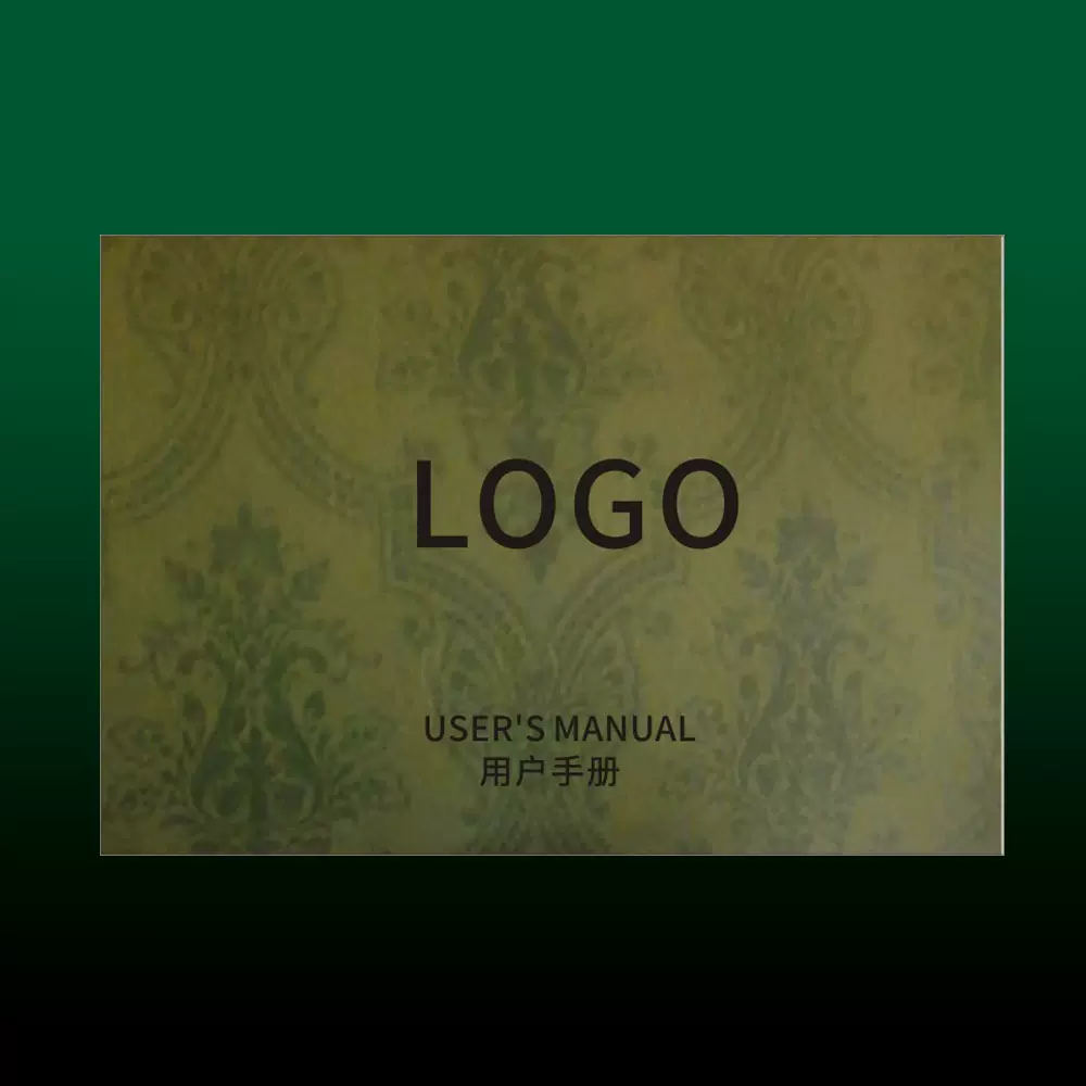 定制古驰绿石英手表机械表说明书印刷产品小册子装订本英文说明书