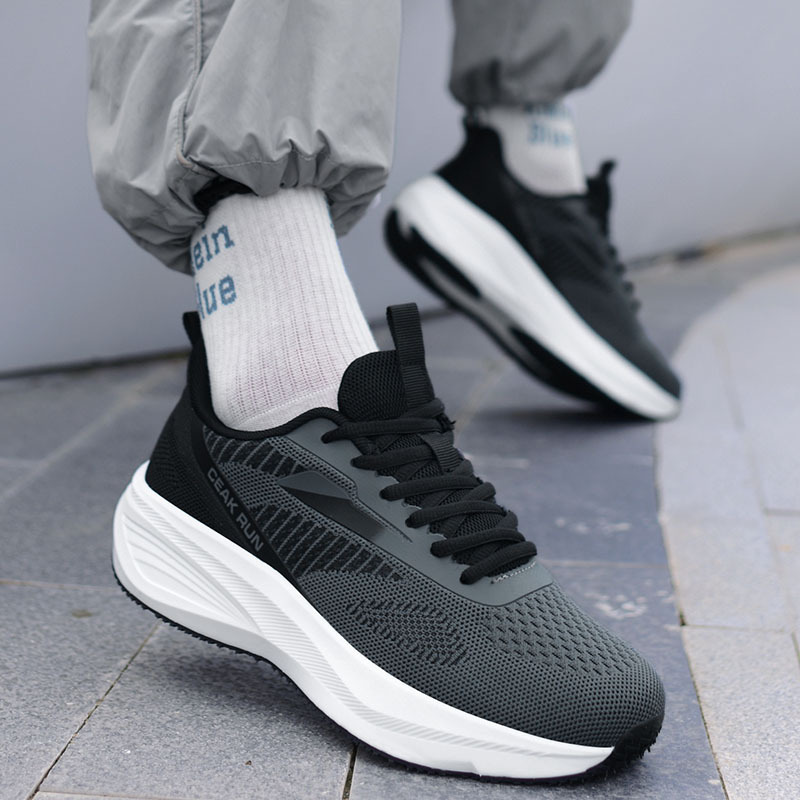 Classic Casual Sports Running Shoes, Non-Slip, Wear-Resistant, Shock-Absorbing, Soft-Soled Mesh, Breathable and Resilient Running Shoes