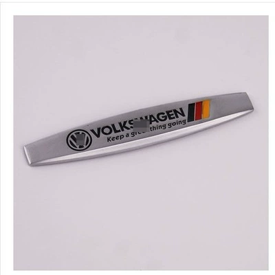 Metal Fender Side Stickers Suitable for Mercedes-Benz, Audi, Volkswagen, Toyota Car Fenders, Car Logo Three-Dimensional Decoration for the Body (Other Automotive Exterior Supplies) - big-s-crowd