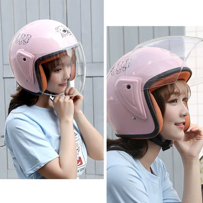 Motorcycle Autumn and Winter Warm Helmet, Motosiklet dəbilqələri