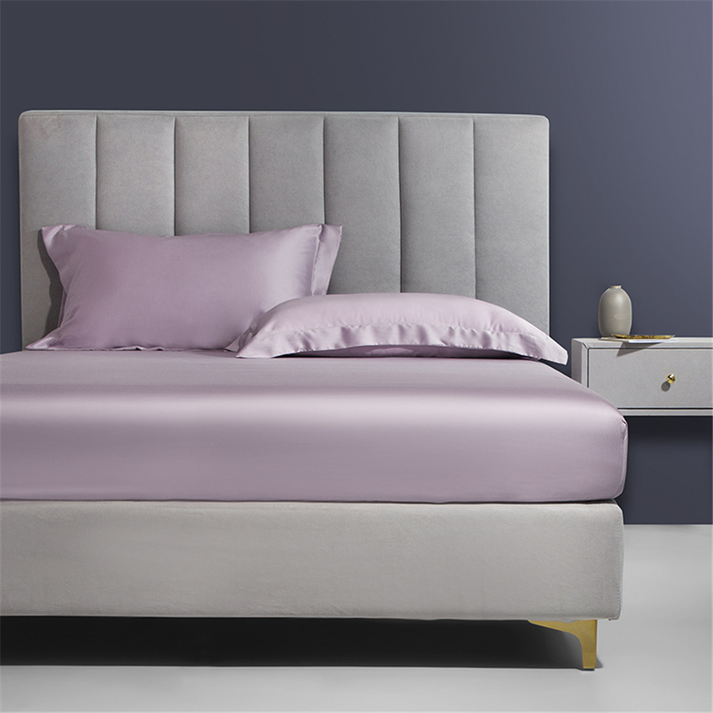 Fitted sheet 60s天糸ベッド笠純色ライセルベッドカバー式シーツを大きくして厚手のマットレスカバーを追加します。