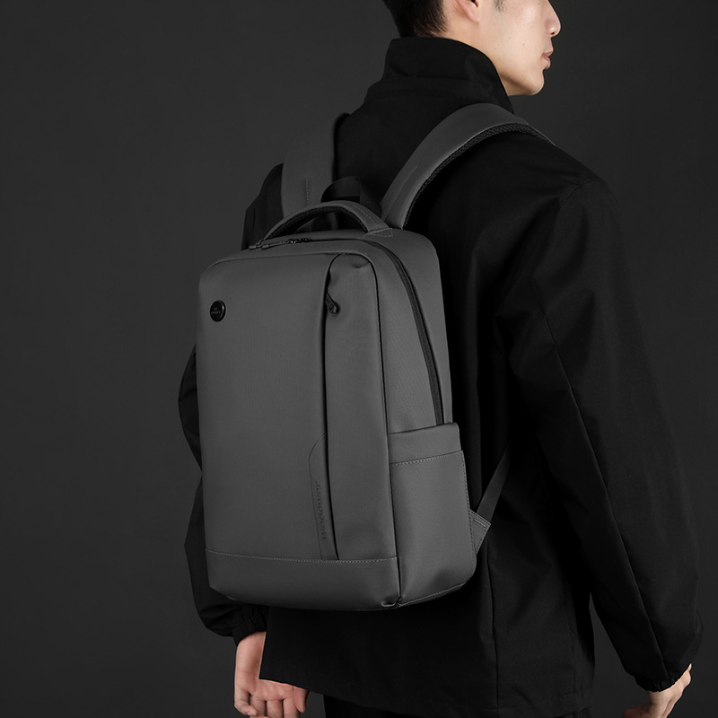 Cross-border Men's Business Stylish Casual Water-resistant Laptop Backpack, Student School Bag, Large Capacity Wholesale_voghion.com