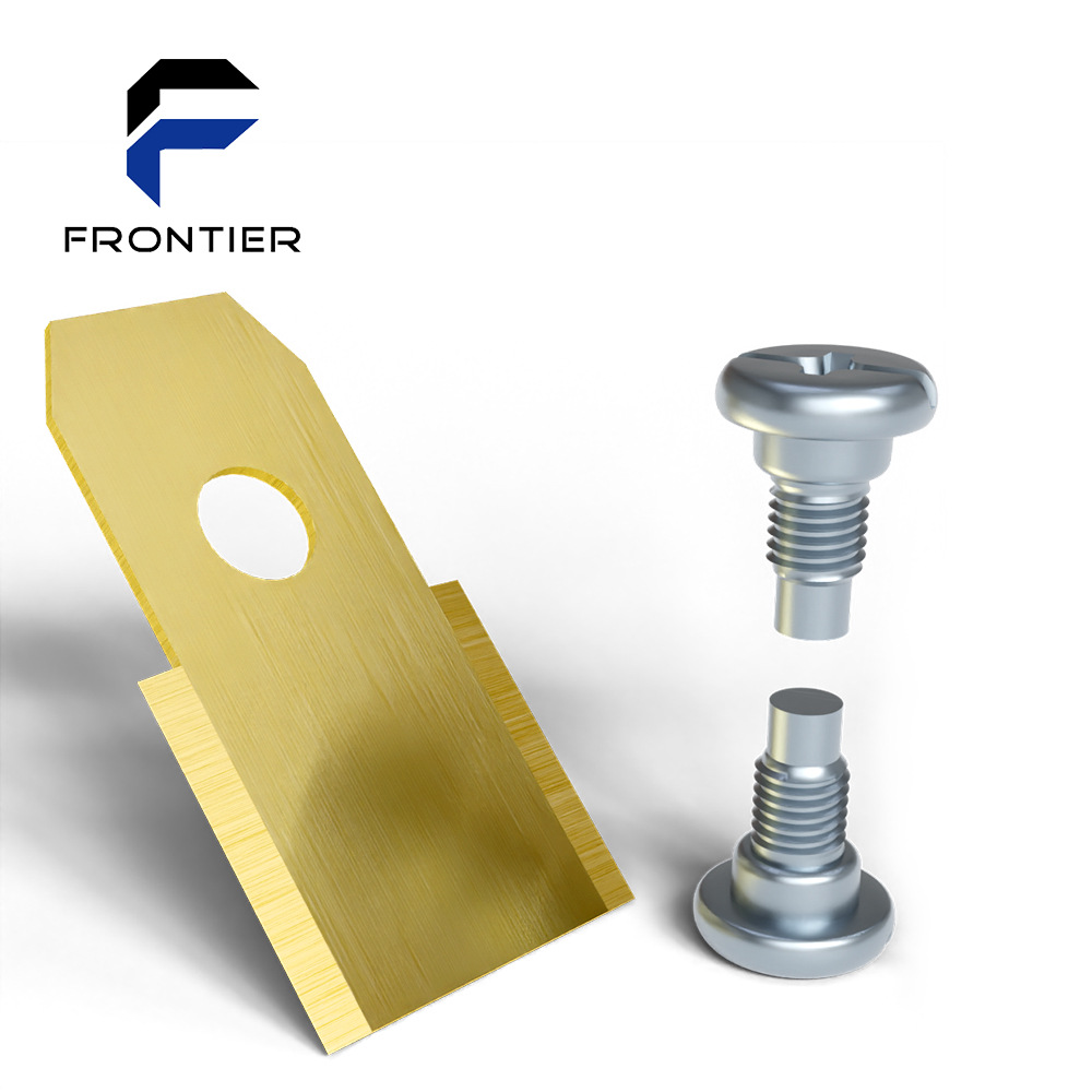 割草机刀片 园林智能 半截适用于富世华草坪割草刀片