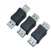 厂家批发USB2.0转接头母对母双直通头公对公USB公对母直通转接头