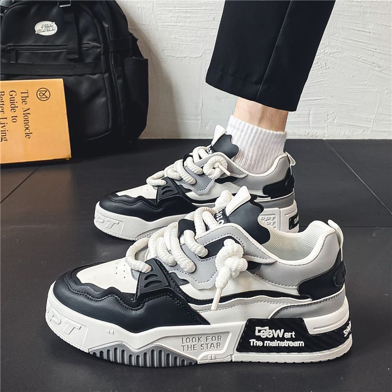 Transfronterizos zapatos de hombre de tamaño grande verano 2024 nuevos zapatos casuales transpirables zapatos deportivos de moda juvenil zapatos planos
