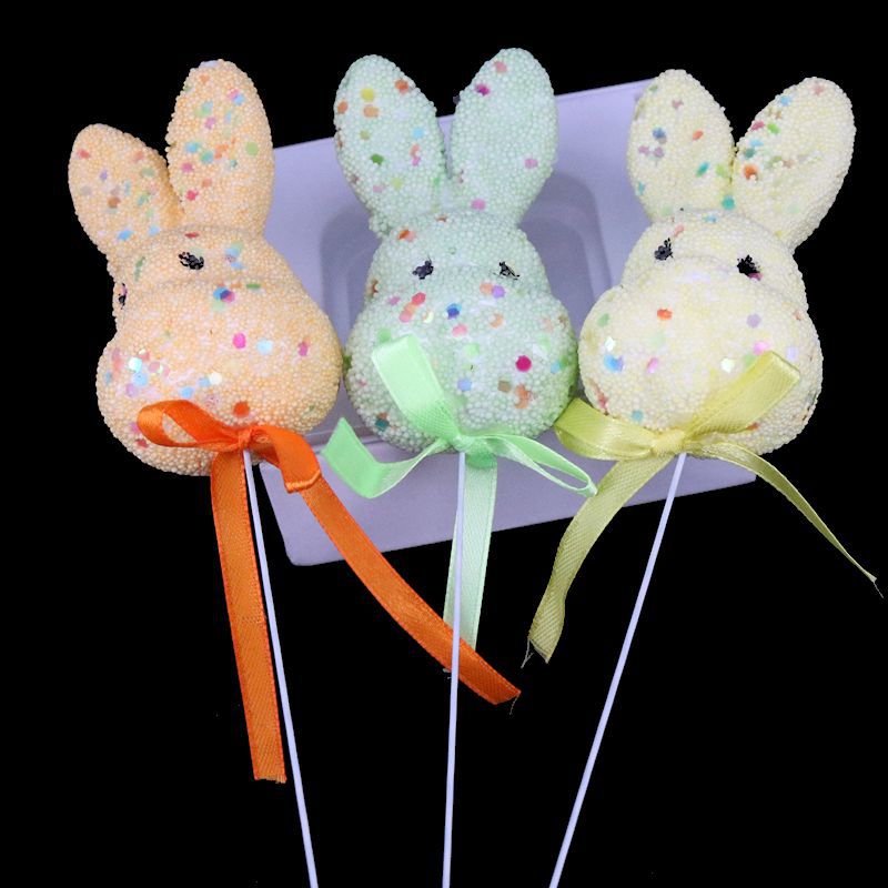 Easter Branch Rabbit Egg 10x15cm Easter Decorative Egg Children's Easter Gift