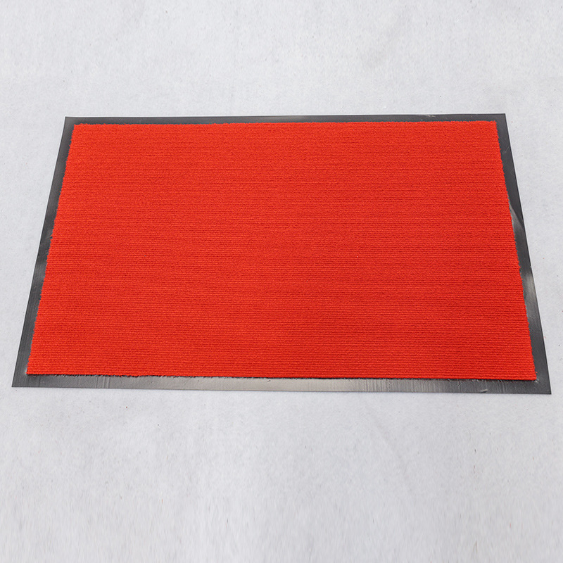 7.0 줄무늬 밝은 빨간색 바닥 매트는 미끄럼 방지 및 내마모성(PVC 시트)
