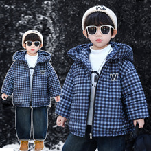男童2025新款加绒棉服冬装儿童巨好看衣服洋气男宝冬季加厚棉衣潮