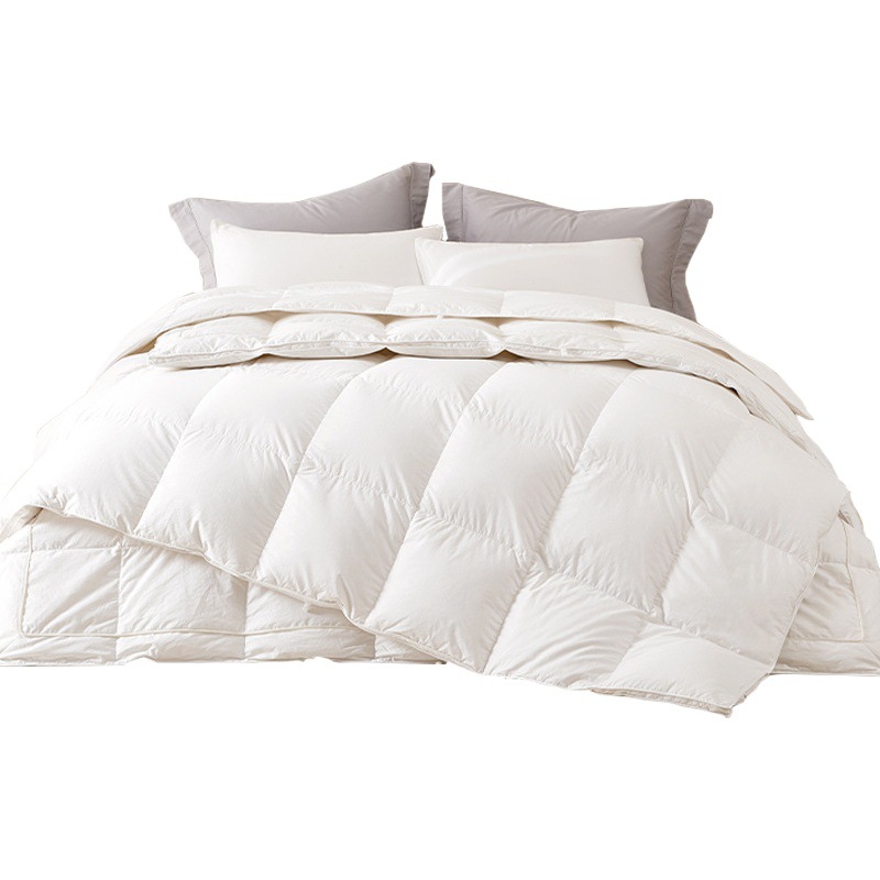 Hongji 4A95 White Goose down Mother-In-Law Quilt Two-In-One Zipper Duvet Quilt Core Winter Quilt Thickeneded Goose down Quilt