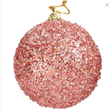新しいクリスマスツリー装飾ボールペンダントパーティーガラスビーズクリスマスボールレーザーパウダークリスマスボールセットボックス|undefined