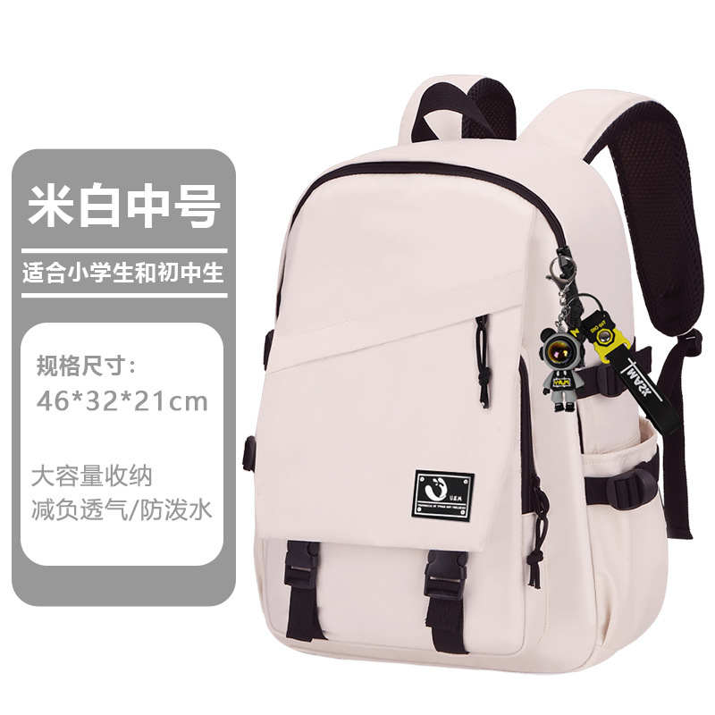 26 nuevas mochilas para hombres y mujeres estudiantes universitarios mochila de viaje simple para estudiantes de secundaria y secundaria para hombres bolsas de computadora de gran capacidad