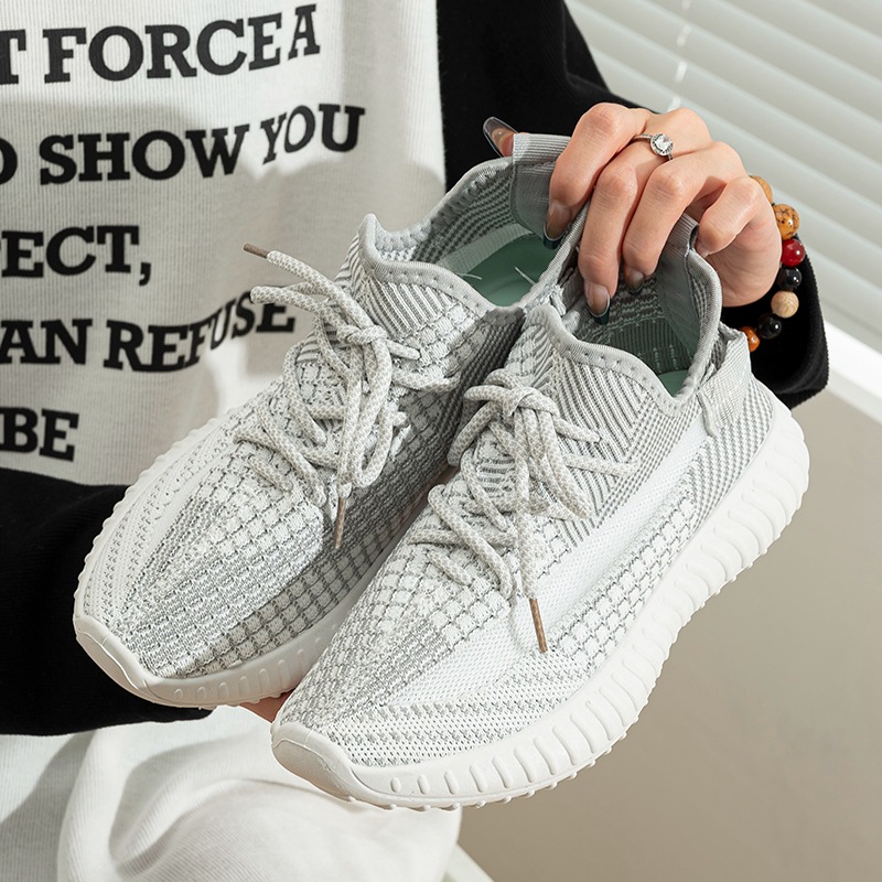 2025 nuevos zapatos de coco, zapatos de hombre, zapatos deportivos de ocio para correr transpirables, zapatos blancos para estudiantes de moda para hombres, zapatos blancos para mujeres