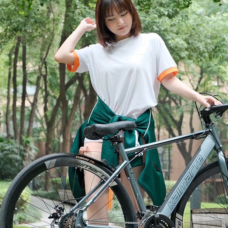 Fabricante Kemat Bicicleta de carretera Bicicleta de montaña con manita curva Freno de disco para adultos, hombres y mujeres, velocidad variable, carrera de ciclismo ligero