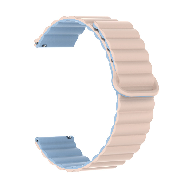 Silty sand with mist blue