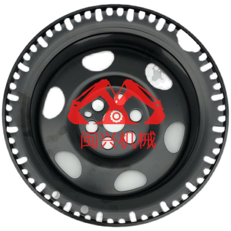 适用小松PC200-8220-8240-8康明斯6D107发动机8槽风扇皮带轮配件