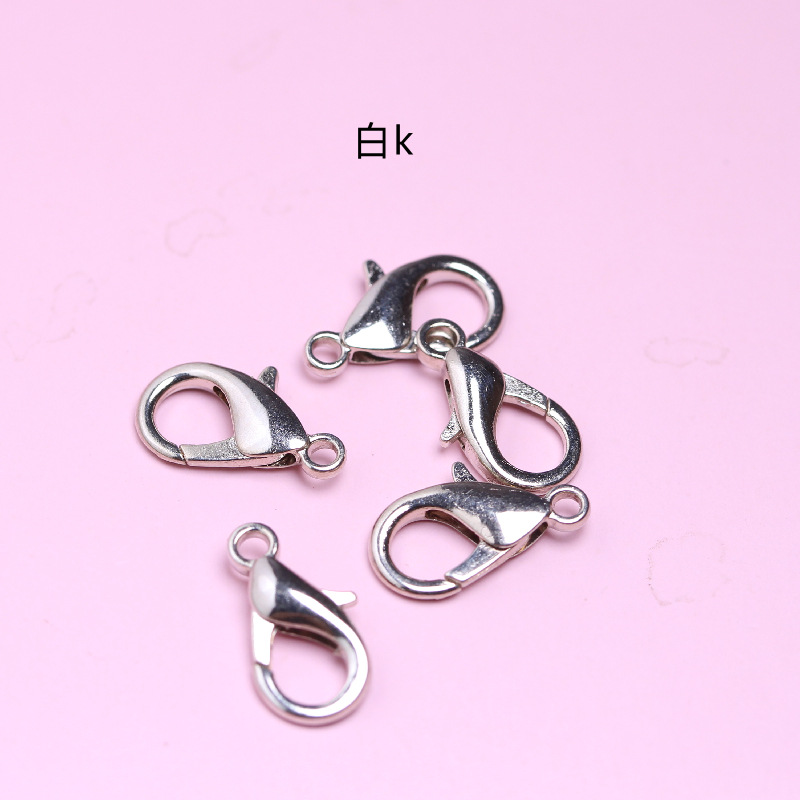 Diyアクセサリー部品亜鉛合金ロブスターバックル/チェーンバックル/ネックレスバックルメーカー現物供給