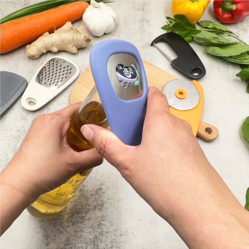 Juego de Utensilios de Cocina de 6 Piezas de Acero Inoxidable 304 Multifuncional para Cocina