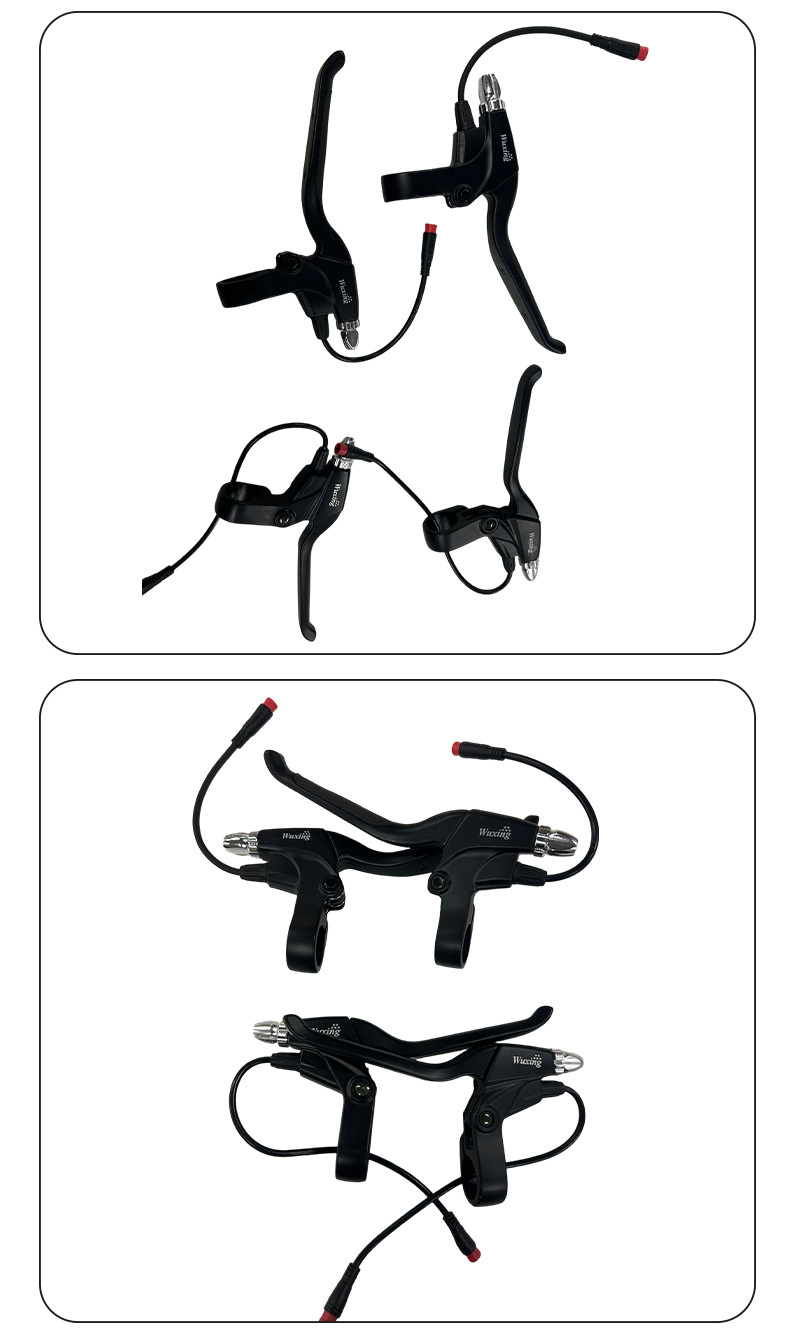 KUGOOM4 electric scooter accessories brake handle with five-star power-off switch aluminum alloy brake handle accessories