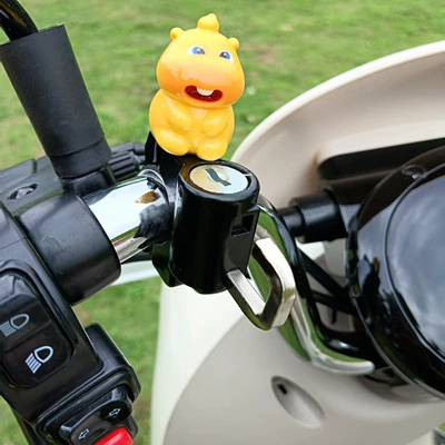Bikes, Baby Strollers, Multifunctional Anti-Theft – Helmet lock - puffer-fishbuck-teeth